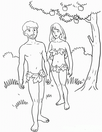 The Creation Story Coloring Pages