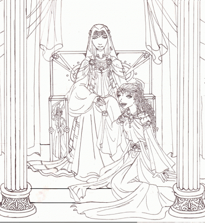 Hades and Persephone: Lineart Picture, Hades and Persephone ...