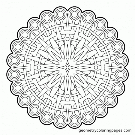 Geometry Coloring Pages