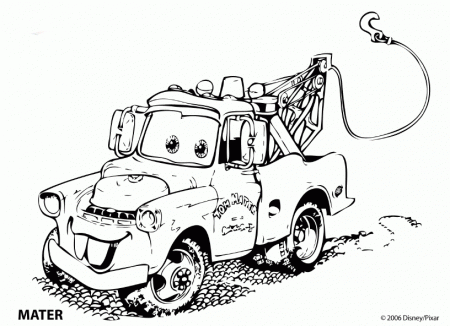 Cars Coloring Pages Free