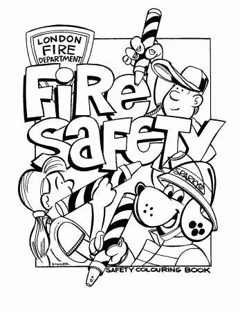 8 Pics of Fire Safety Month Coloring Pages - Free Fire Safety ...