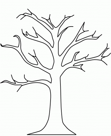 Coloring Page Tree Branch - High Quality Coloring Pages