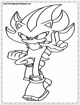 Baby Sonic Coloring Pages - Coloring Page