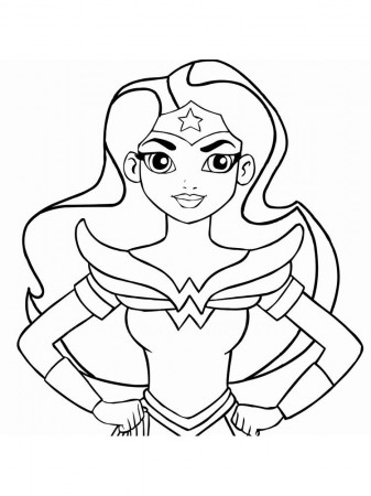 dc superhero girls coloring pages printable. DC Superhero Girls is an  animated action-adven… | Superhero coloring pages, Avengers coloring pages, Superhero  coloring