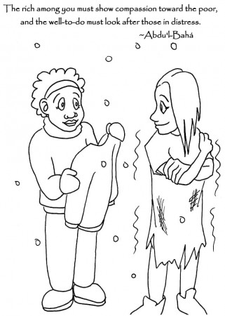 Compassion Coloring Pages - Free Printable Coloring Pages for Kids