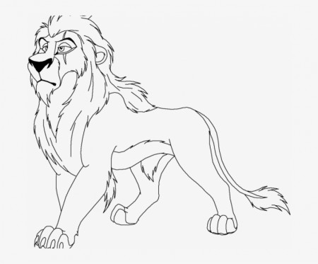 Scar Coloring Page Lion King Scar Free Coloring Page - Scar Lion King  Drawing PNG Image | Transparent PNG Free Download on SeekPNG