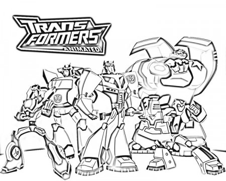 Transformers 2 Coloring Page - Free Printable Coloring Pages for Kids