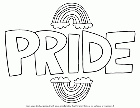 6 Free Downloadable Coloring Pages to Celebrate Pride | A Blog by Primary |  Primary.com