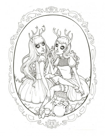 Pin on Grimm Fairy Tales Coloring Pages for Adults