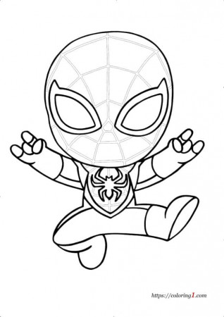 Spiderman Homecoming Coloring Pages - 2 Free Coloring Sheets (2021)