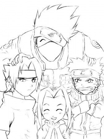Naruto Rasengan Coloring Pages. Below is a collection of Naruto Coloring  Page which you can download for fre… | Coloring pages, Cartoon coloring  pages, Naruto teams
