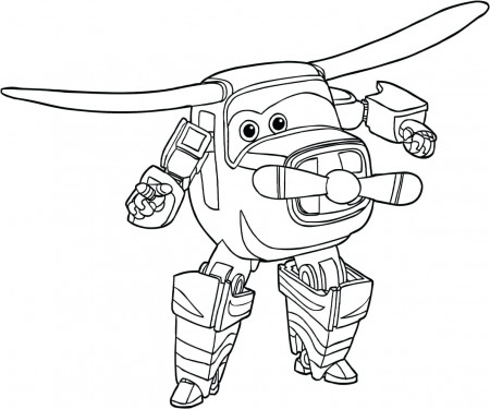 Super Wings Coloring Pages - Best Coloring Pages For Kids