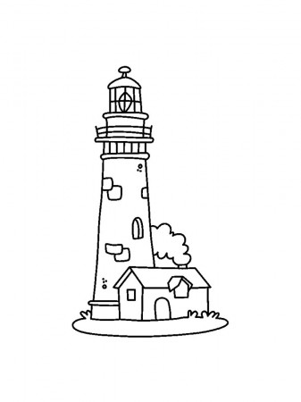 Lighthouse coloring pages. Download and print Lighthouse coloring pages
