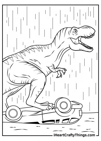 Printable Jurassic Park Coloring Pages (Updated 2022)