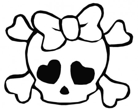 Skull And Bones - Coloring Pages for Kids and for Adults