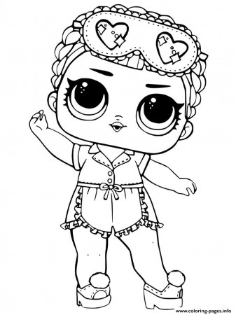 Lol Dolls Coloring Pages Printable In 20 Doll To Print Book ...
