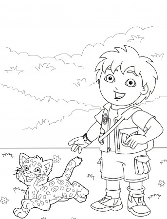 18 Free Pictures for: Diego Coloring Pages. Temoon.us