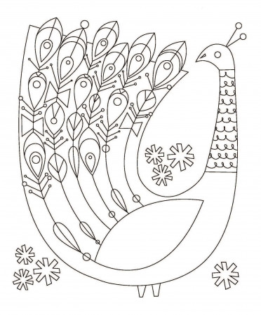 African Folk Art Coloring Pages - Coloring Pages For All Ages