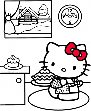 Baking Cupcake Coloring Pages - Coloring Pages For All Ages