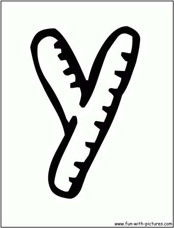 letter y coloring pages | Only Coloring Pages