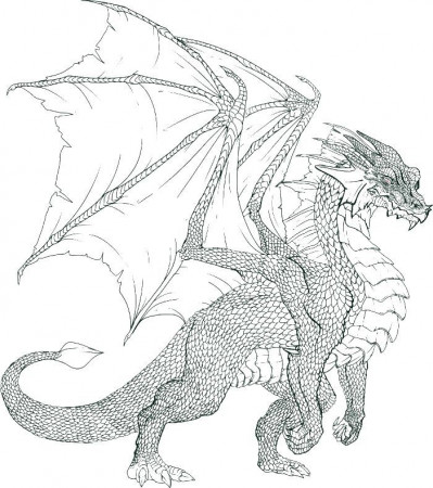 Free Cool Dragon Coloring Pages - Toyolaenergy.com