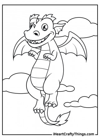 Dragon Coloring Pages (Updated 2023)