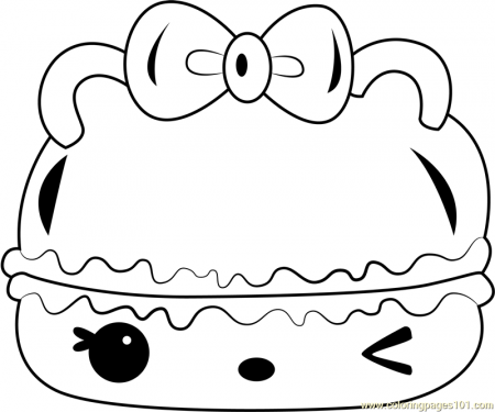 Candy Créme Gloss-Up Coloring Page for Kids - Free Num Noms Printable Coloring  Pages Online for Kids - ColoringPages101.com | Coloring Pages for Kids