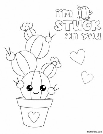 Free Printable Cactus Coloring Pages for Kids | Mombrite