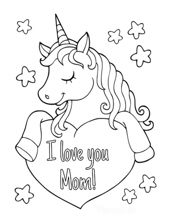 75 Best Mother's Day Coloring Pages | Free Printable PDFs