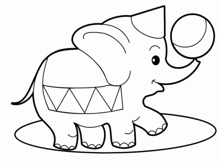 Easy Coloring Pages For Kids Of Animals - 123 Free Coloring Pages