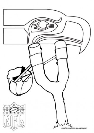 Seattle Seahawks Coloring Page