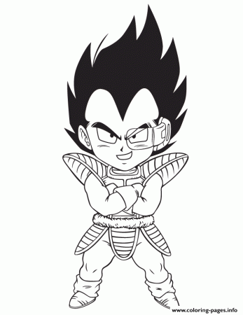 vegeta coloring pages - High Quality Coloring Pages