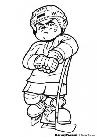 7 Pics of Ice Girl Hockey Coloring Page - Chicago Blackhawks ...
