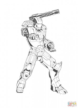 Iron Man coloring pages | Free Coloring Pages