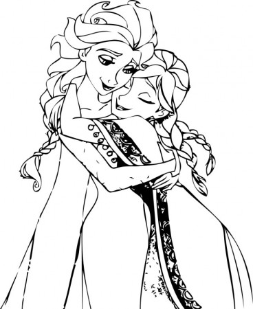 23+ Inspired Picture of Anna And Elsa Coloring Pages - birijus.com