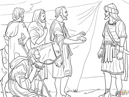 Crossing The Jordan River Coloring Pages | Free Coloring Pages on ...
