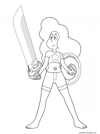 Stevonnie From Steven Universe Coloring Pages Printable for ...