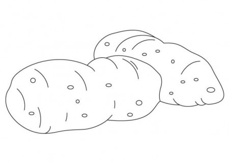 Potatoes Coloring Page | Coloring pages, Vegetable coloring pages, Animal coloring  pages