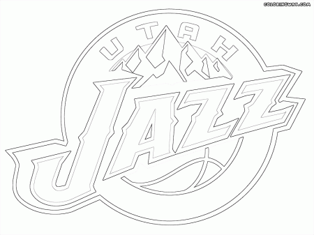 NBA Detroit Pistons Logo Coloring Page. Coloring Page Central ...