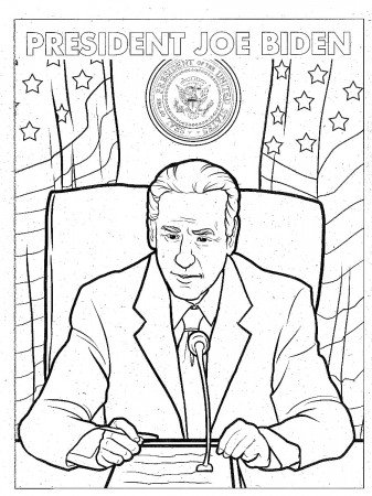 Joe Biden coloring pages - Free Printable