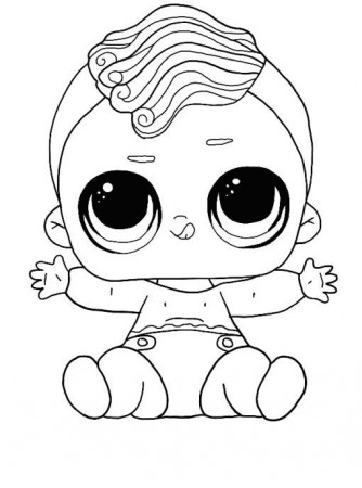 LOL surprise winter disco coloring pages LIL TWANG DUDE | Baby coloring  pages, Star coloring pages, Cute coloring pages