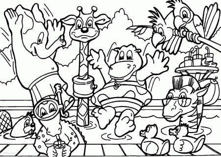 Zoo Animals Coloring Pages Animal Coloring Pages Coloring Ideas ...