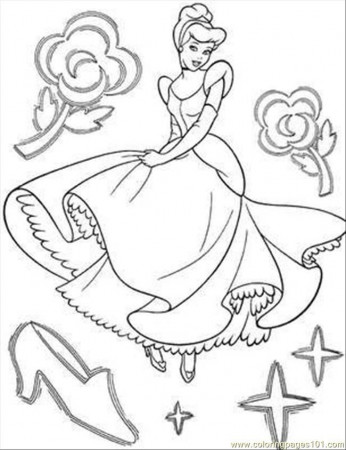Free Printable Cinderella Coloring Pages | Free Coloring Pages