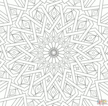 9 Pics of Mosaic Coloring Pages - Free Mosaic Patterns Coloring ...