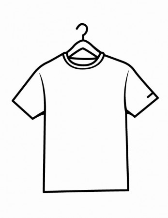 T-shirt Coloring Page Beautiful T Shirt Coloring Clipart Best in 2020 | Coloring  pages, Colorful shirts, Lion coloring pages