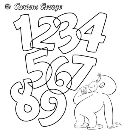 Lots of Numbers Coloring Page | Kids Coloring… | PBS KIDS for Parents