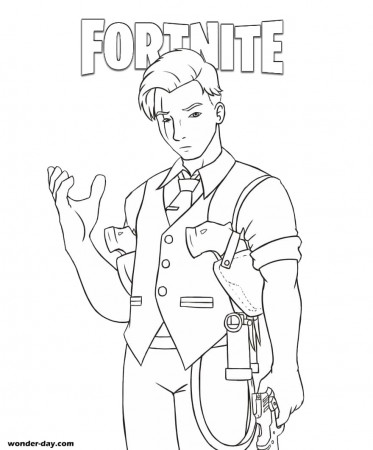 Midas Fortnite coloring pages. Print for free | WONDER DAY — Coloring pages  for children and adults