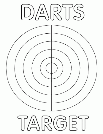 Target coloring pages | Coloring pages to download and print