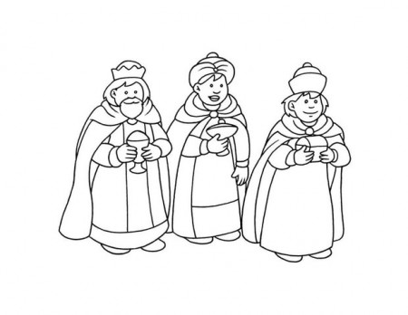 Three kings coloring pages - Hellokids.com