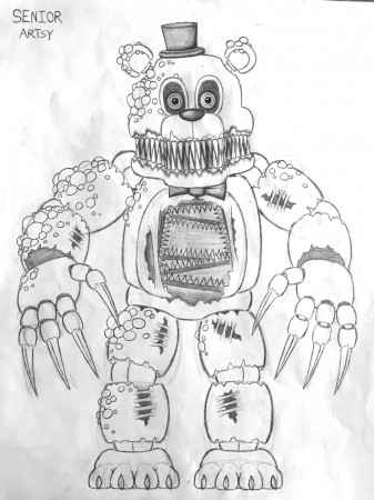 Coloring Pages : Freddy Drawing At Paintingvalley Explore ...